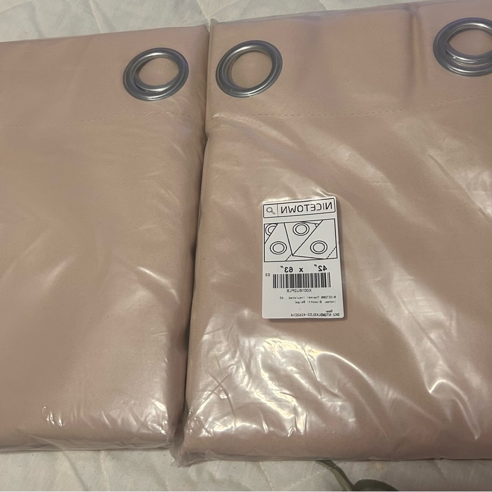 Beige Curtains